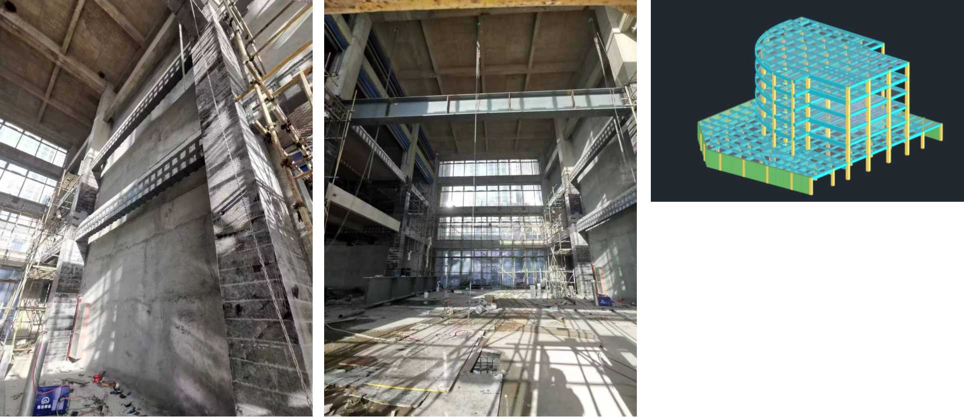 某超高层建筑改造加固